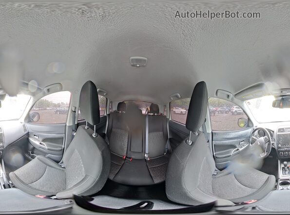JA4APVAU8MU014302 2021 MITSUBISHI OUTLANDER Белый Панорамный вид салона 360°