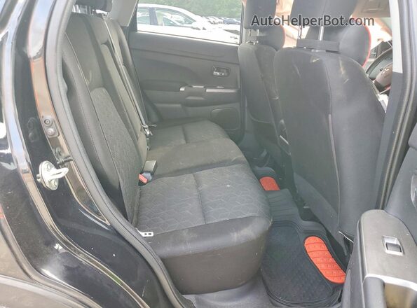 JA4APVAU8MU016017 2021 MITSUBISHI OUTLANDER Black Սալոնի հետևի տեսք