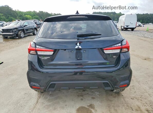 JA4APVAU8MU016017 2021 MITSUBISHI OUTLANDER Black Հետևի տեսք
