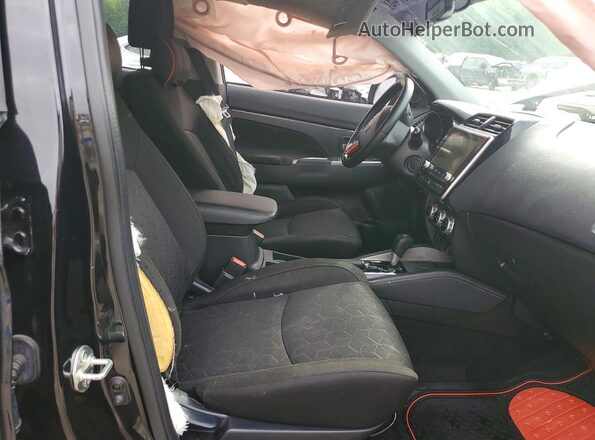 JA4APVAU8MU016017 2021 MITSUBISHI OUTLANDER Black Սալոնի դիմացի տեսք