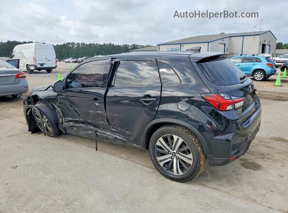 JA4APVAU8MU016017 2021 MITSUBISHI OUTLANDER Black Հետևի ձախ