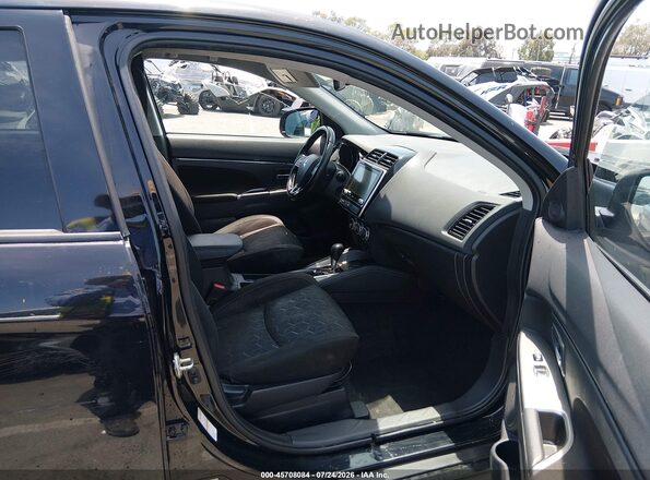 JA4APVAU8MU019418 2021 MITSUBISHI OUTLANDER SPORT Черный Вид салона спереди