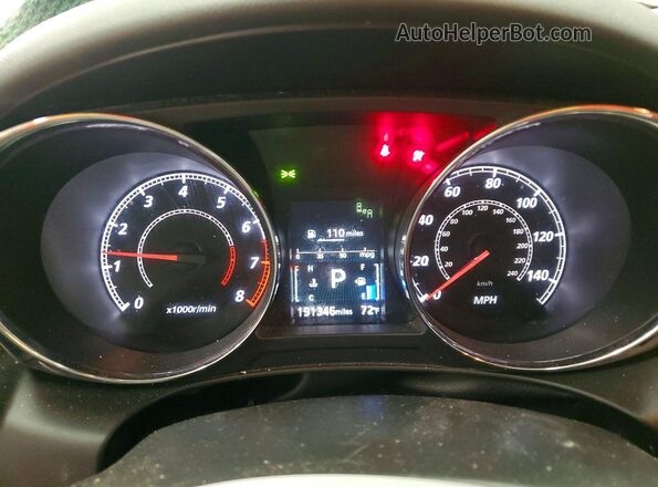 JA4AR3AU0LU019166 2020 MITSUBISHI OUTLANDER Silver Instrument cluster view