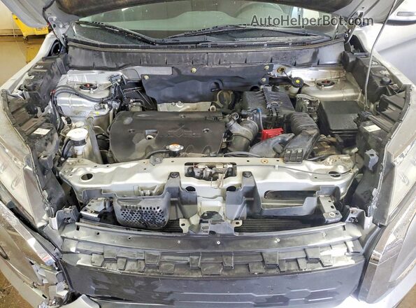 JA4AR3AU0LU019166 2020 MITSUBISHI OUTLANDER Silver Engine compartment view