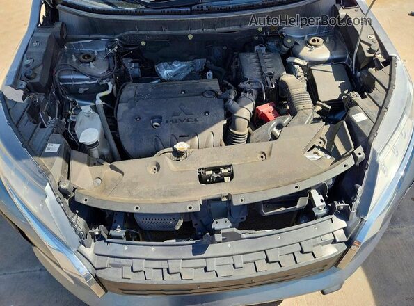 JA4AR3AU0LU024027 2020 MITSUBISHI OUTLANDER Gray ძრავის განყოფილების ხედი