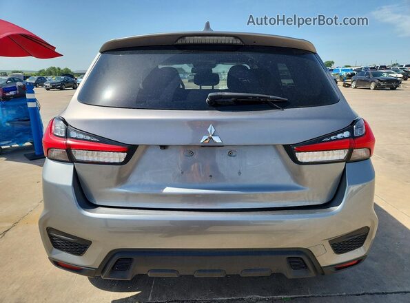 JA4AR3AU0LU024027 2020 MITSUBISHI OUTLANDER Gray უკანა ხედი