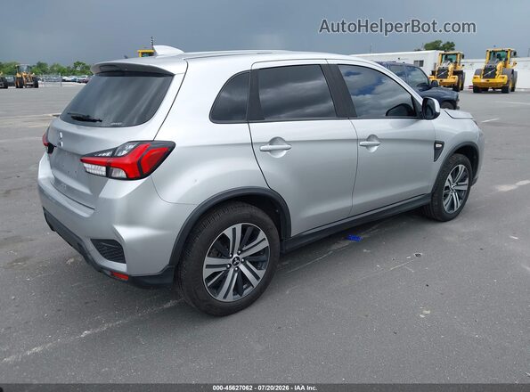 JA4AR3AU0LU025663 2020 MITSUBISHI OUTLANDER SPORT Silver Задня права чверть