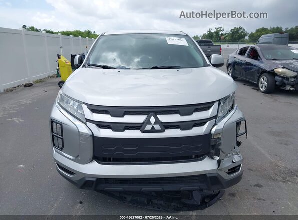 JA4AR3AU0LU025663 2020 MITSUBISHI OUTLANDER SPORT Silver Вид задньої частини салону