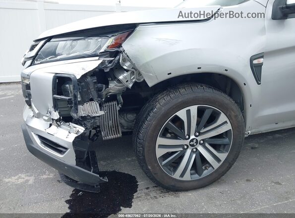 JA4AR3AU0LU025663 2020 MITSUBISHI OUTLANDER SPORT Silver Вид спереду
