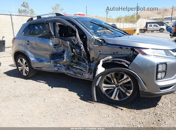 JA4AR3AU0LU030054 2020 MITSUBISHI OUTLANDER SPORT Gray Вид спереду