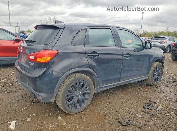 JA4AR3AU1HZ036682 2017 MITSUBISHI OUTLANDER Black Задня права чверть