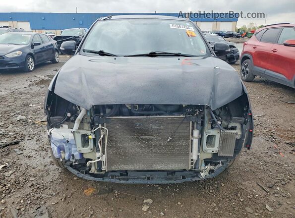 JA4AR3AU1HZ036682 2017 MITSUBISHI OUTLANDER Black Вид спереду