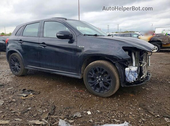 JA4AR3AU1HZ036682 2017 MITSUBISHI OUTLANDER Black Передня права чверть