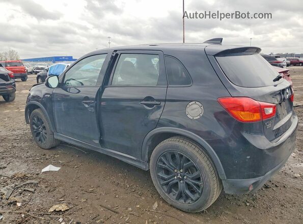 JA4AR3AU1HZ036682 2017 MITSUBISHI OUTLANDER Black Задня ліва чверть