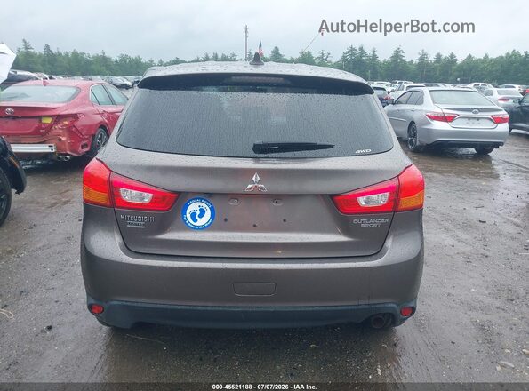 JA4AR3AU1HZ037444 2017 MITSUBISHI OUTLANDER SPORT Brown 
