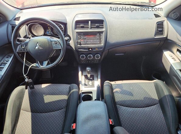 JA4AR3AU1KU014573 2019 MITSUBISHI OUTLANDER Red Dashboard view