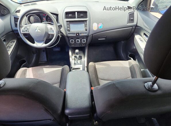 JA4AR3AU2KU033553 2019 MITSUBISHI OUTLANDER Blue Widok deski rozdzielczej