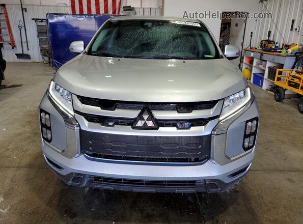 JA4AR3AU2LU020528 2020 MITSUBISHI OUTLANDER Silver Vista frontal