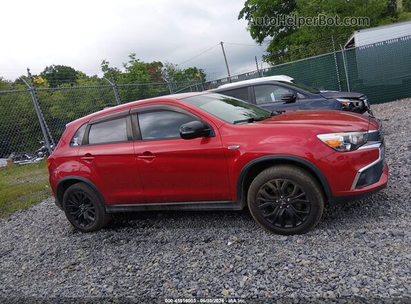 JA4AR3AU3HZ045402 2017 MITSUBISHI OUTLANDER SPORT Red Vista interior trasera