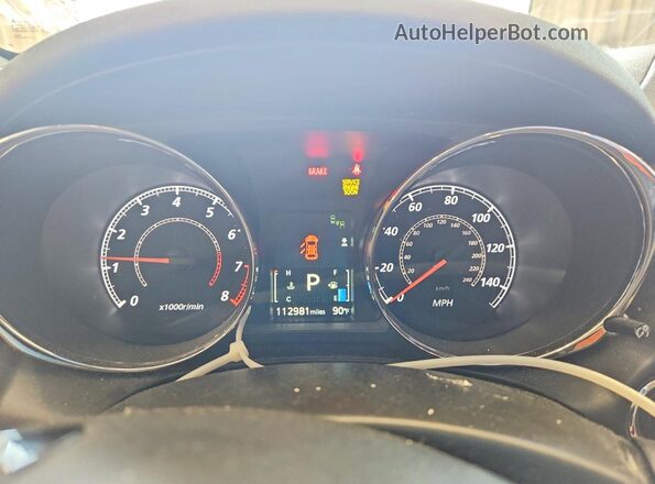 JA4AR3AU4LU018148 2020 MITSUBISHI OUTLANDER Black Vista del cuadro de instrumentos