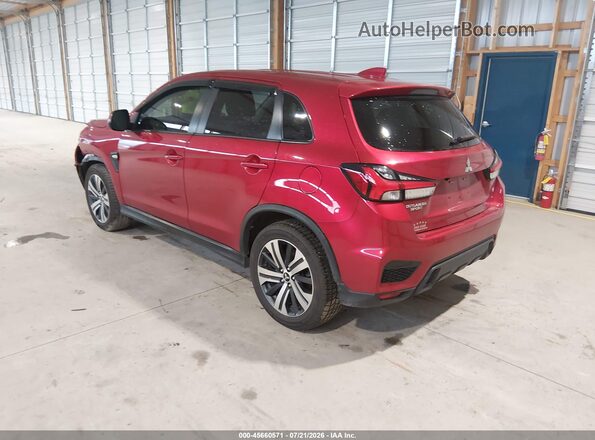 JA4AR3AU6LU023237 2020 MITSUBISHI OUTLANDER SPORT Red Հետևի ձախ