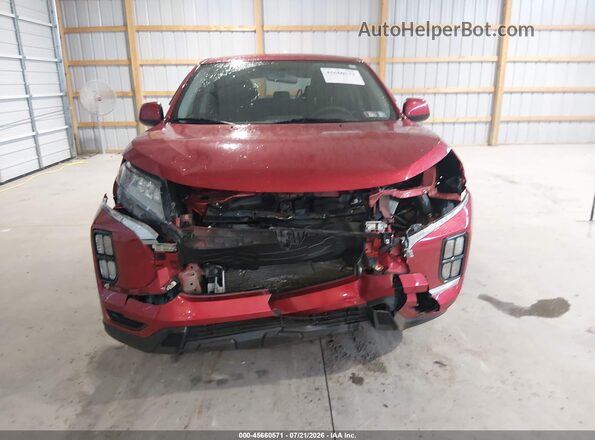 JA4AR3AU6LU023237 2020 MITSUBISHI OUTLANDER SPORT Red Սալոնի հետևի տեսք