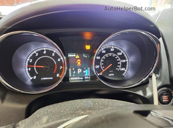 JA4AR3AU7LU004034 2020 MITSUBISHI OUTLANDER Orange Вид щитка приладів