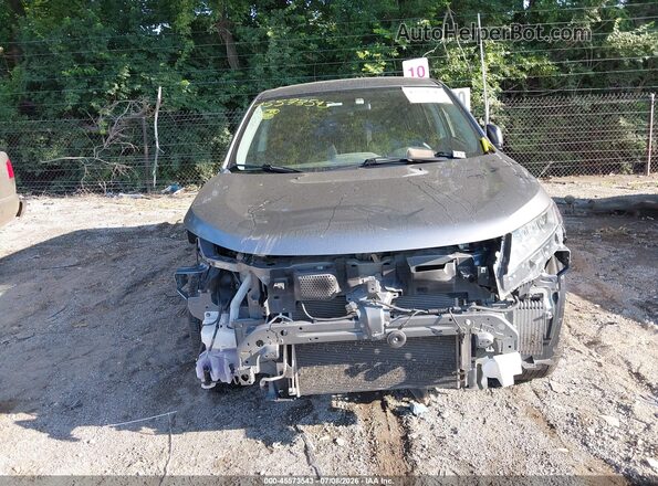 JA4AR3AU8LU002597 2020 MITSUBISHI OUTLANDER SPORT Gray Սալոնի հետևի տեսք