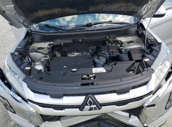 JA4AR3AU8LU013096 2020 MITSUBISHI OUTLANDER Silver Սալոնի հետևի տեսք