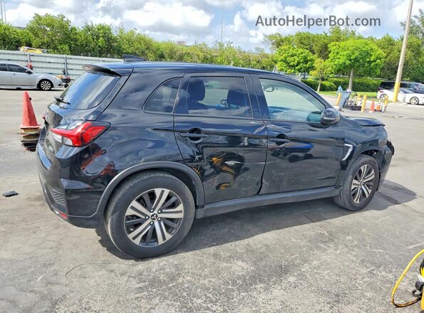 JA4AR3AU8LU019206 2020 MITSUBISHI OUTLANDER Black Задня права чверть