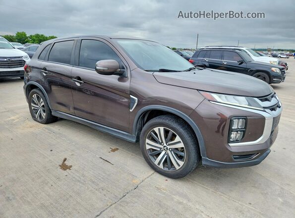 JA4AR3AU9LU003712 2020 MITSUBISHI OUTLANDER Brown Delantero derecho