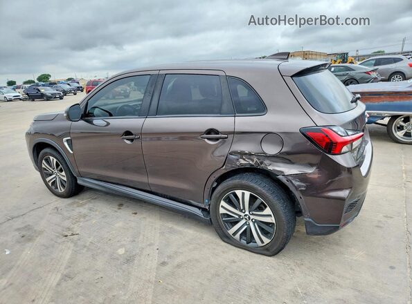 JA4AR3AU9LU003712 2020 MITSUBISHI OUTLANDER Brown Trasero izquierdo