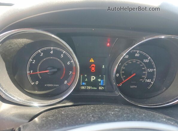 JA4AR3AU9LU016721 2020 MITSUBISHI OUTLANDER Gray Вид щитка приладів