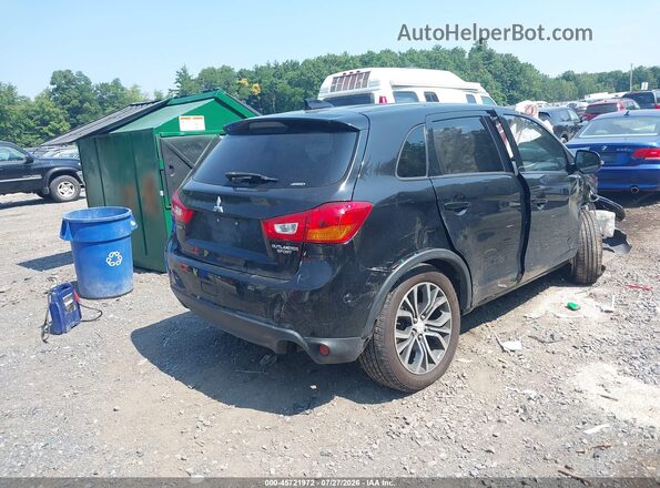 JA4AR3AUXHZ005298 2017 MITSUBISHI OUTLANDER SPORT Black Tył prawy