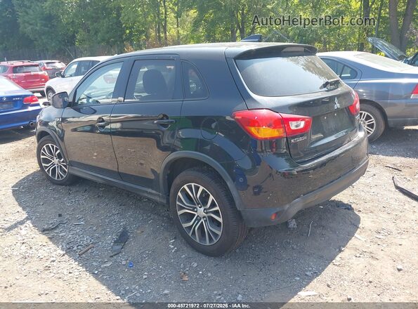 JA4AR3AUXHZ005298 2017 MITSUBISHI OUTLANDER SPORT Black Tył lewy