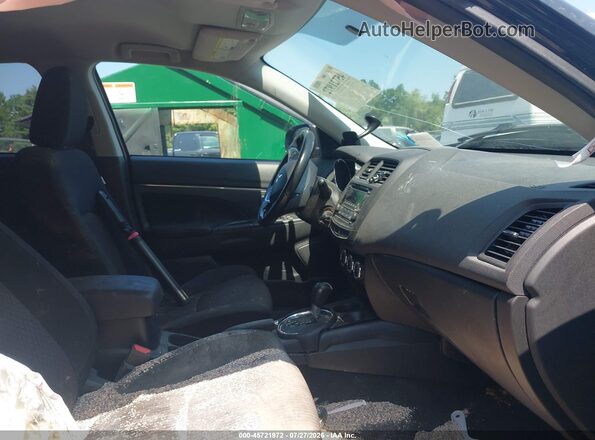 JA4AR3AUXHZ005298 2017 MITSUBISHI OUTLANDER SPORT Black Widok wnętrza z przodu