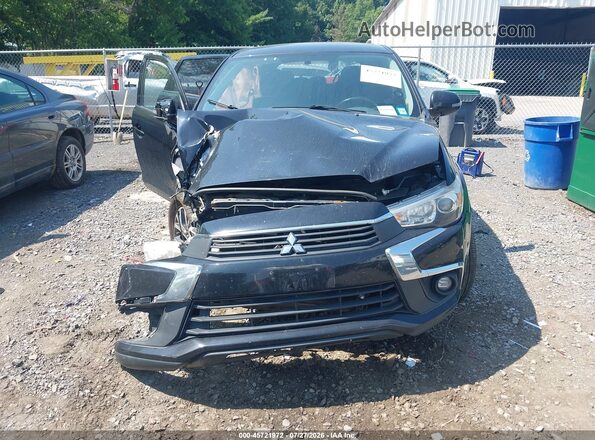 JA4AR3AUXHZ005298 2017 MITSUBISHI OUTLANDER SPORT Black Widok zestawu wskaźników