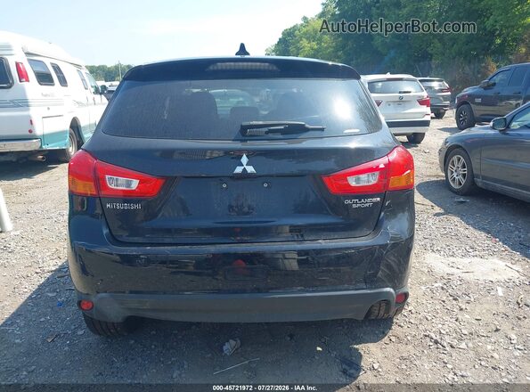 JA4AR3AUXHZ005298 2017 MITSUBISHI OUTLANDER SPORT Black 