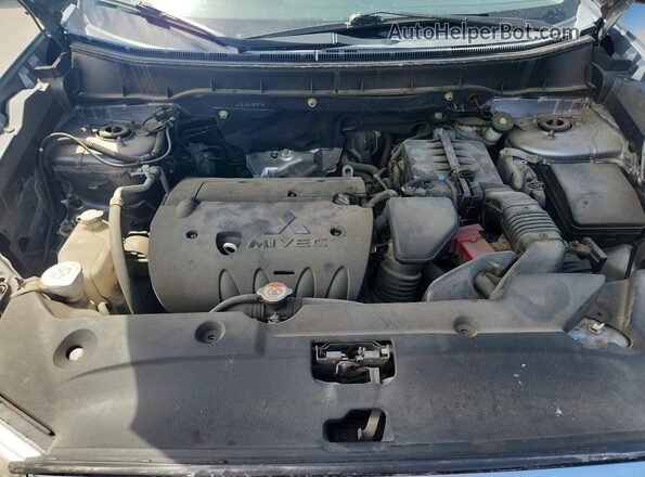 JA4AR3AW2GZ039574 2016 MITSUBISHI OUTLANDER Серый Вид задней части салона