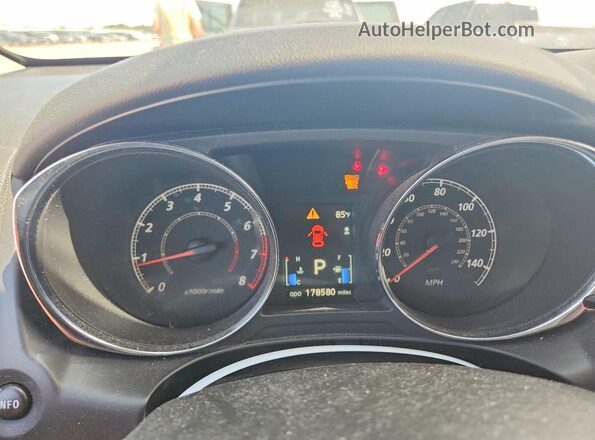 JA4AR3AW2GZ039574 2016 MITSUBISHI OUTLANDER Серый Вид щитка приборов