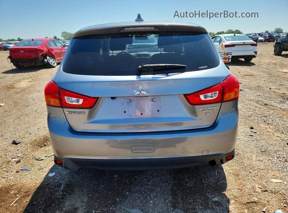 JA4AR3AW2HZ026468 2017 MITSUBISHI OUTLANDER Gray Widok z tyłu