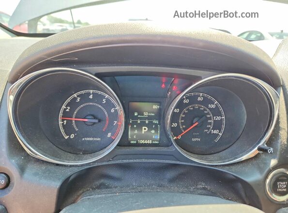 JA4AR3AW2HZ026468 2017 MITSUBISHI OUTLANDER Gray Widok zestawu wskaźników
