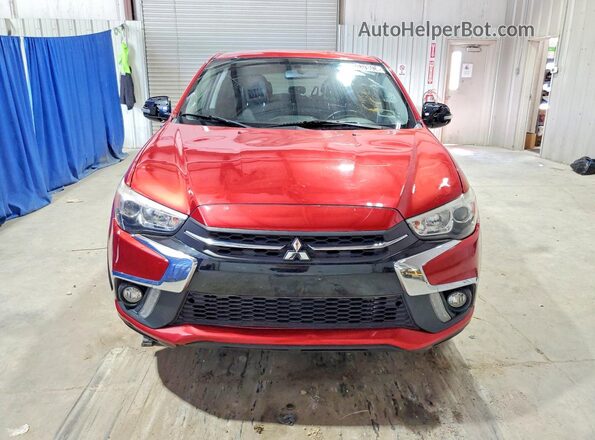 JA4AR3AW2JU013240 2018 MITSUBISHI OUTLANDER Red Vista frontal