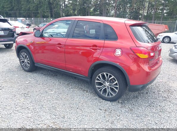 JA4AR3AW5GZ028598 2016 MITSUBISHI OUTLANDER SPORT Красный Задняя левая четверть