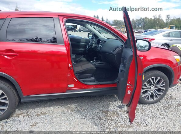 JA4AR3AW5GZ028598 2016 MITSUBISHI OUTLANDER SPORT Красный Вид салона спереди