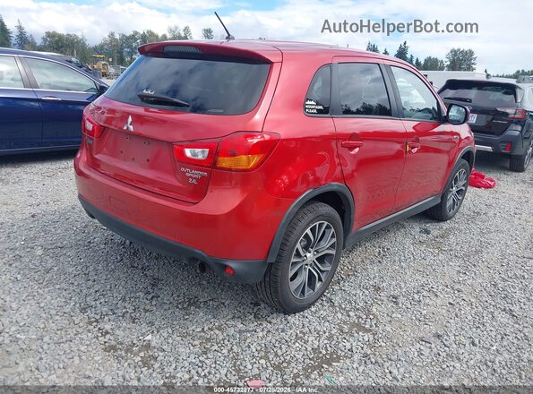 JA4AR3AW5GZ028598 2016 MITSUBISHI OUTLANDER SPORT Красный Задняя правая четверть