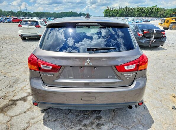 JA4AR3AW5HZ048643 2017 MITSUBISHI OUTLANDER Gray Vista trasera