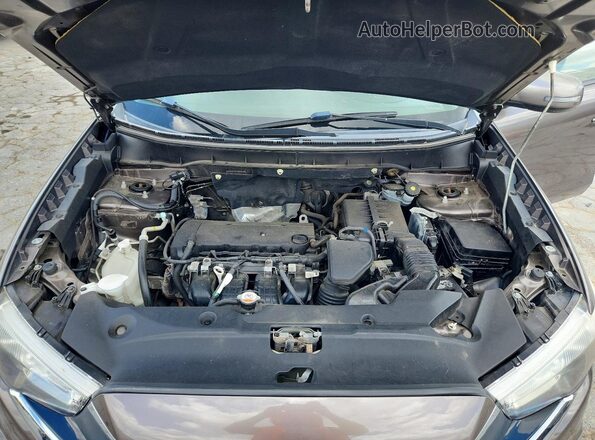 JA4AR3AW5HZ048643 2017 MITSUBISHI OUTLANDER Gray Vista del compartimento del motor