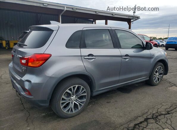 JA4AR3AW5JU014334 2018 MITSUBISHI OUTLANDER Silver Trasero derecho