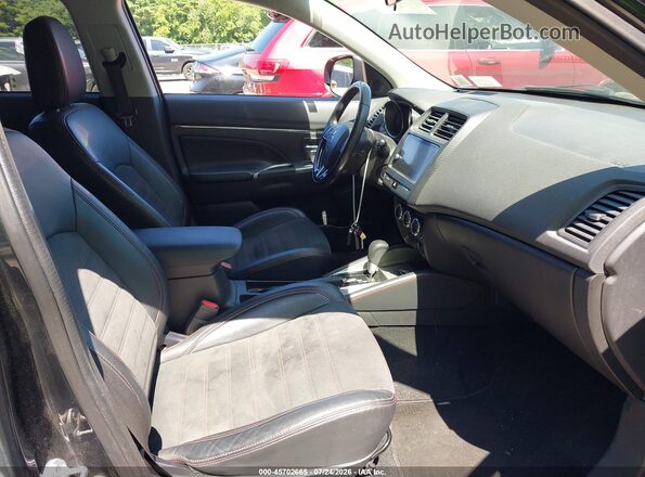 JA4AR3AW7JZ026049 2018 MITSUBISHI OUTLANDER SPORT Black წინა სალონის ხედი